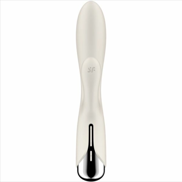 SATISFYER - SPINNING RABBIT 1 ESTIMULACION CLITORIS Y PUNTO G BEIGE - Imagen 2