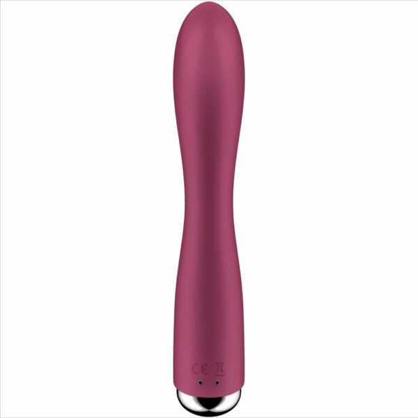 SATISFYER - SPINNING RABBIT 1 ESTIMULACION CLITORIS Y PUNTO G ROJO - Imagen 3