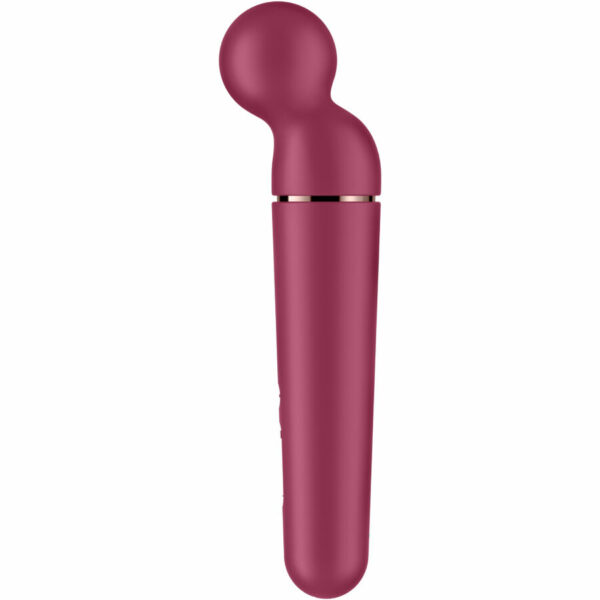 SATISFYER - PLANET WAND-ER MASAJEADOR VIBRADOR BERRY - Imagen 4