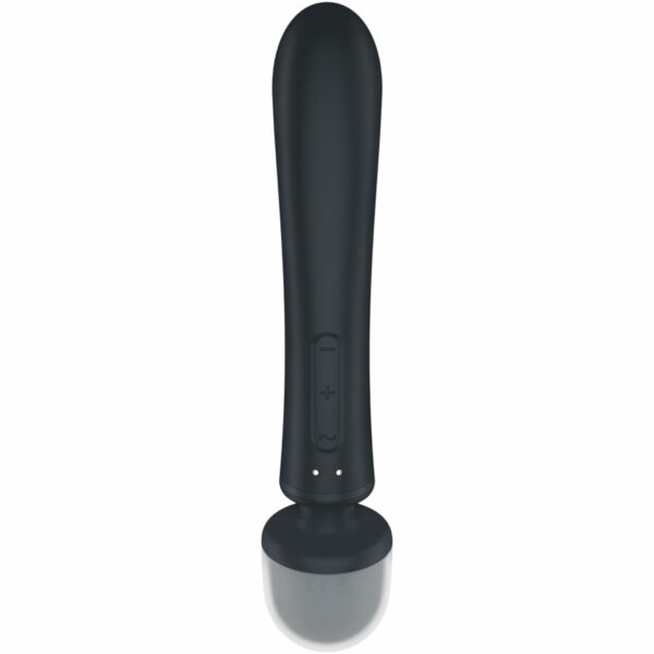 SATISFYER - TRIPLE LOVER MASAJEADOR VIBRADOR RABBIT GRIS - Imagen 5
