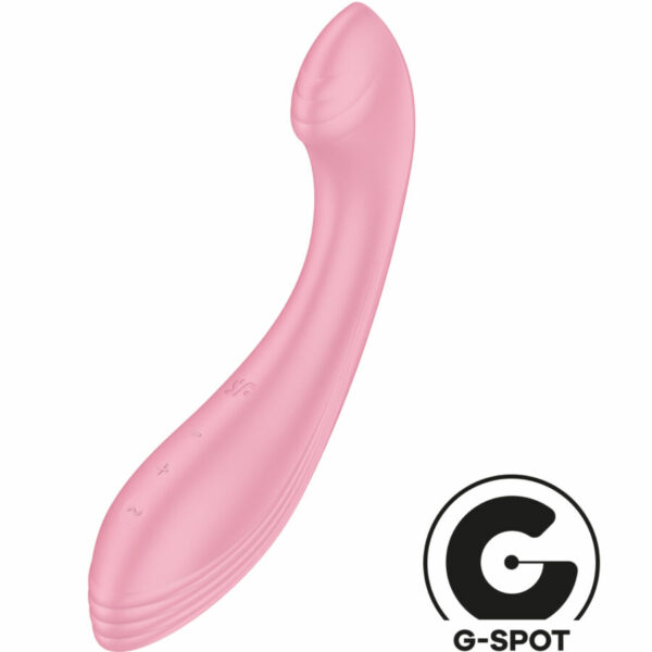 SATISFYER - G-FORCE ESTIMULADOR VIBRADOR PUNTO G ROSA - Imagen 5