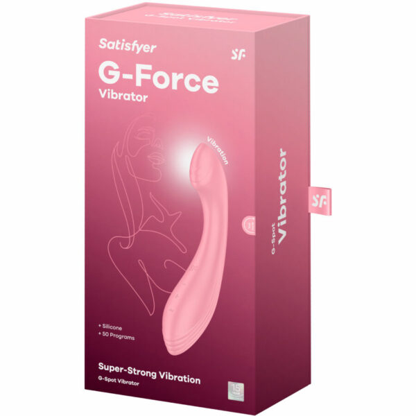 SATISFYER - G-FORCE ESTIMULADOR VIBRADOR PUNTO G ROSA - Imagen 6