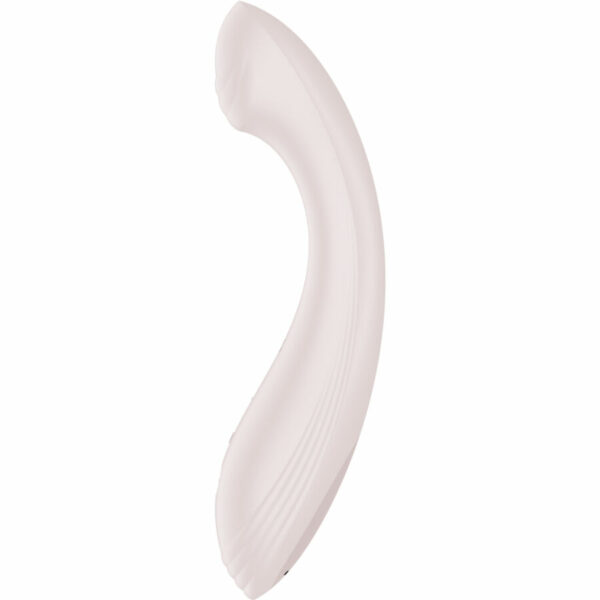 SATISFYER - G-FORCE ESTIMULADOR VIBRADOR PUNTO G BEIGE - Imagen 2