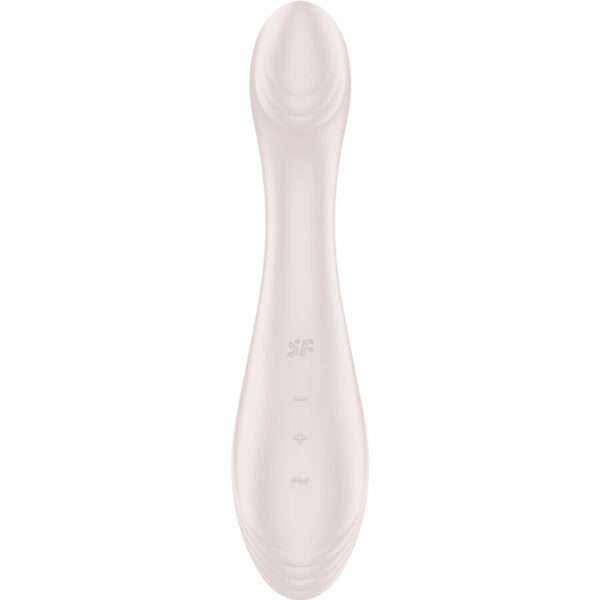 SATISFYER - G-FORCE ESTIMULADOR VIBRADOR PUNTO G BEIGE - Imagen 3