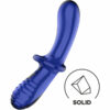 SATISFYER - DOUBLE CRYSTAL DILDO AZUL - Imagen 4