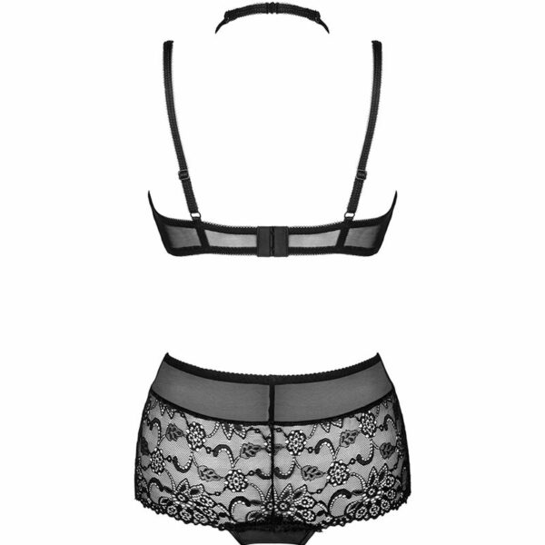 LIVCO CORSETTI FASHION - LINERA FOR THE SENSES COLLECTION SUJETADOR + PANTY NEGRO L/XL - Imagen 4