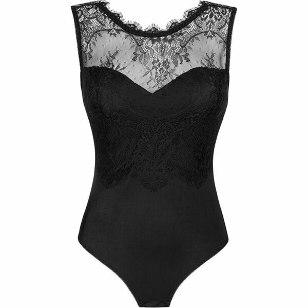 LIVCO CORSETTI FASHION - MUDIENIN LC 90654 BODY NEGRO S/M - Imagen 3