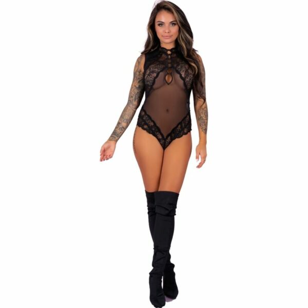 LIVCO CORSETTI FASHION - SAGEN LC 90694 BODY NEGRO S/M - Imagen 3