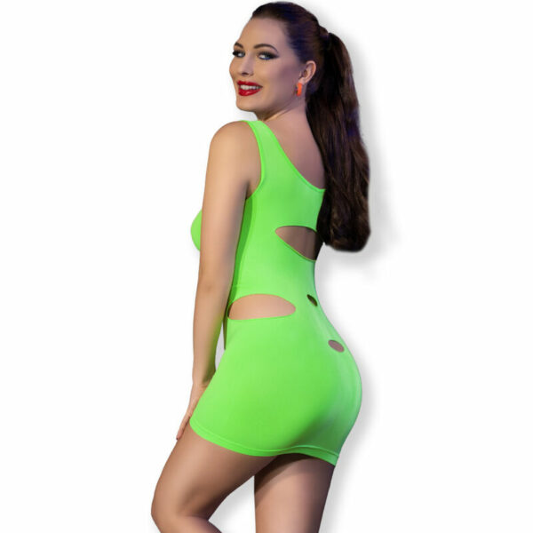 CHILIROSE - CR 4621 VESTIDO VERDE S/M - Imagen 2