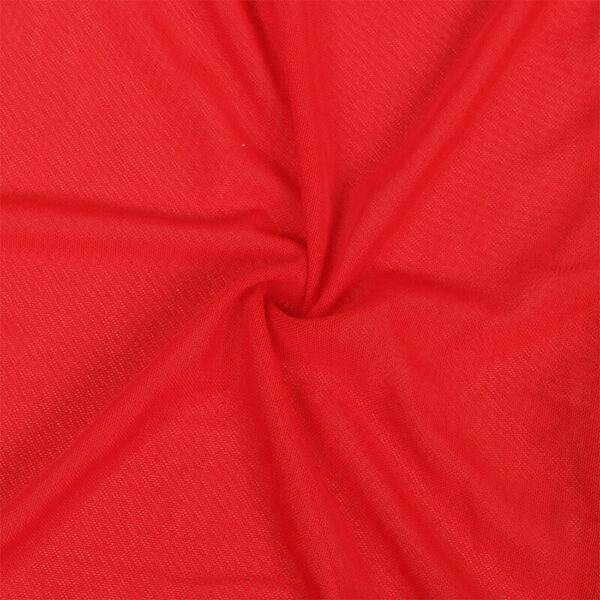 SUBBLIME - BATA TELA TRANSPARENTE DETALLE ENCAJE ROJO L/XL - Imagen 10