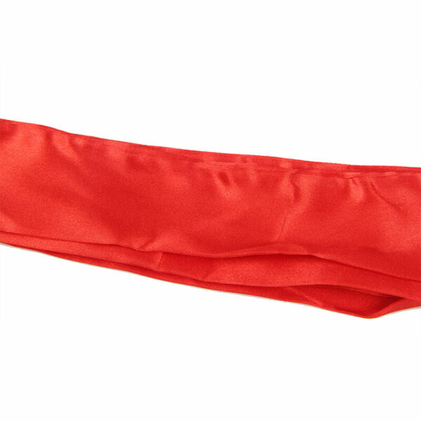 SUBBLIME - BATA TELA TRANSPARENTE DETALLE ENCAJE ROJO L/XL - Imagen 7
