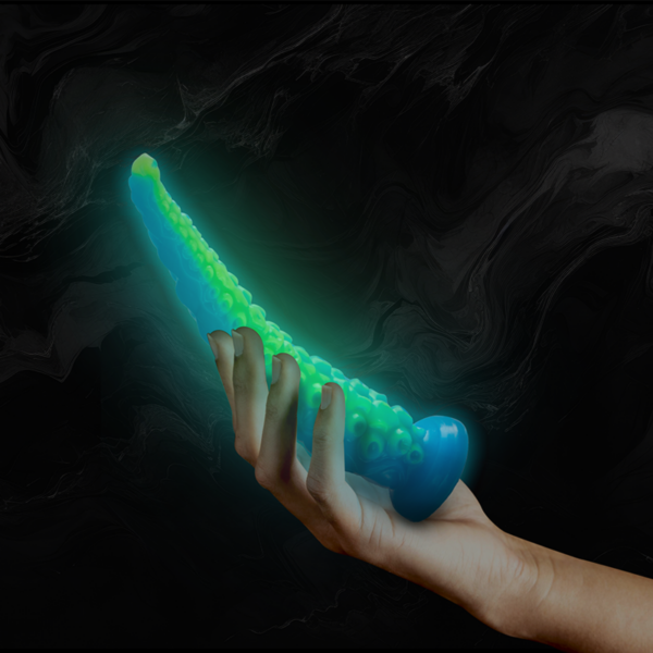 EPIC - SCYLLA DILDO TENTÁCULO FINO FLUORESCENTE TAMAÑO PEQUEÑO - Imagen 9