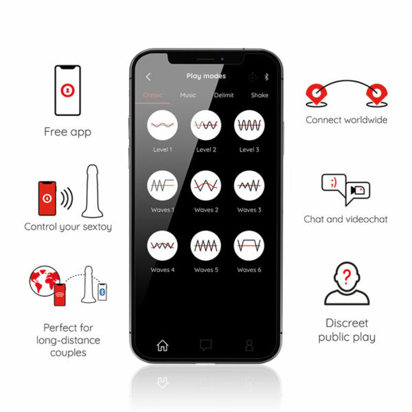 ONINDER - SMALL BOGOTÁ CYBER REALISMO VIBRACION 17.5 CM -O- 4 CM - APP GRATUITA - Imagen 6