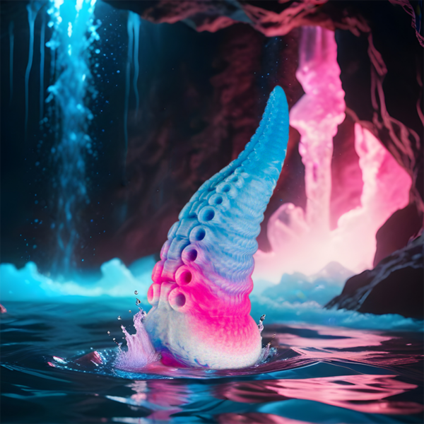 EPIC - PHORCYS DILDO TENTÁCULO AZUL TAMAÑO PEQUEÑO - Imagen 9