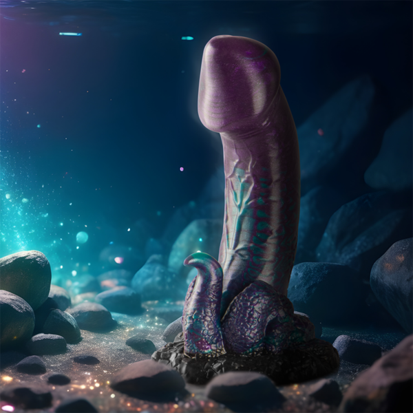 EPIC - BASILISK DILDO DOBLE PLACER ESCAMOSO TAMAÑO PEQUEÑO - Imagen 9