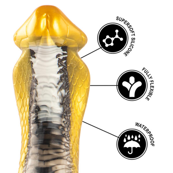 EPIC - DRAKON DILDO COBRA AMARILLA - Imagen 8