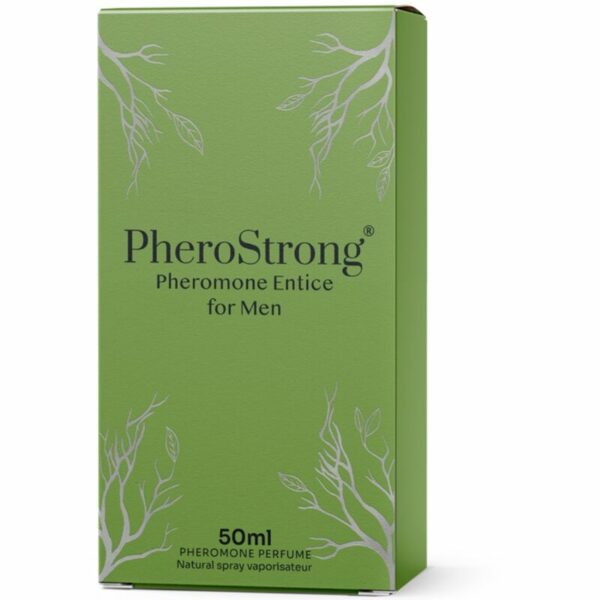 PHEROSTRONG - PERFUME CON FEROMONAS ENTICE PARA HOMBRE 50 ML - Imagen 3