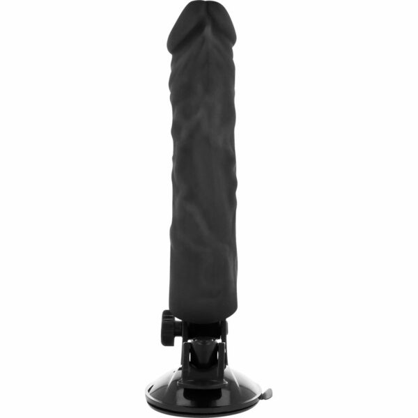 BASECOCK - VIBRADOR REALISTICO CONTROL REMOTO NEGRO 21 CM -O- 4 CM - Imagen 4