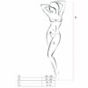 PASSION - WOMAN BS055 BODYSTOCKING BLANCO TALLA UNICA - Imagen 2