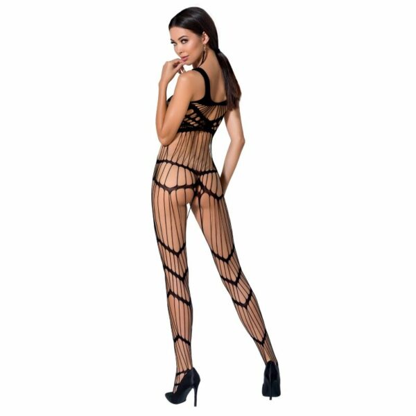 PASSION - WOMAN BS058 BODYSTOCKING NEGRO TALLA UNICA - Imagen 2