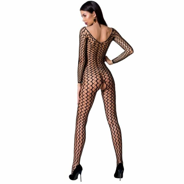 PASSION - WOMAN BS068 BODYSTOCKING NEGRO TALLA UNICA - Imagen 2