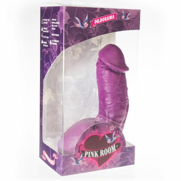 PINK ROOM - ELIAN DILDO REALISTICO LILA 17.5 CM - Imagen 2