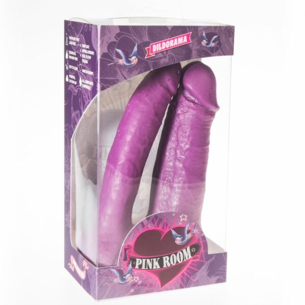 PINK ROOM - ARTHUS DILDO REALISTICO LILA 17CM/15.5CM - Imagen 2