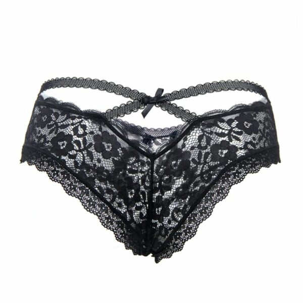 QUEEN LINGERIE - PANTIES DE ENCAJE FLORAL L/XL - Imagen 4