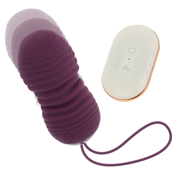 OHMAMA - HUEVO CONTROL REMOTO 7 MODOS UP AND DOWN MORADO - Imagen 3