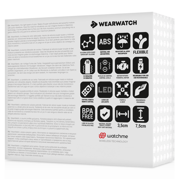 WEARWATCH - HUEVO CONTROL REMOTO TECHNOLOGY WATCHME AGUA MARINA - Imagen 8