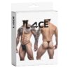 L4CE02 Tanga con Encaje S/M - Imagen 7