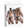 L4CE04 Slip Estilo Suspensorio con Encaje S - Imagen 7