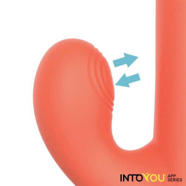 Mindy Vibrador con Anillo de Bolas Up and Down, Finger y Pulsación con APP - Imagen 3