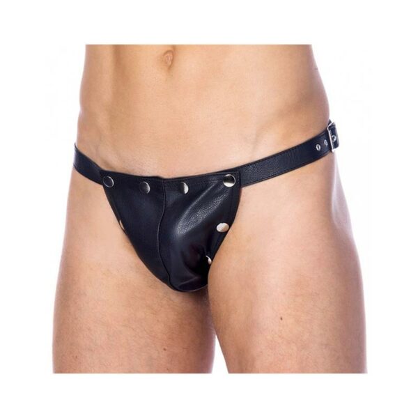 Panty Masculino de Cuero Talla Única - Imagen 2