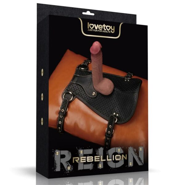 Rebellion Reign Dildo Saddle Silla de Montar - Imagen 13