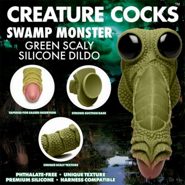 Scaled Swamp Monster Dildo - Imagen 12