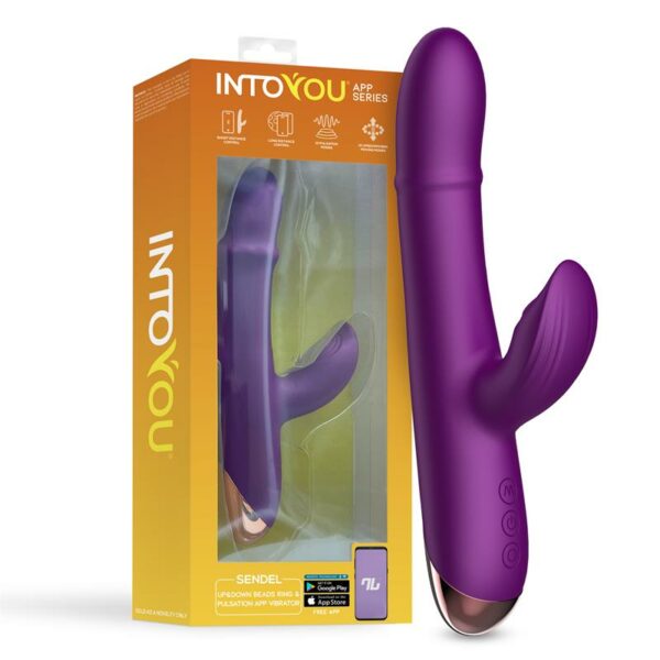 Sendel Vibrador con Anillo de Bolas Internas Up and Down y Pulsación con App - Imagen 14
