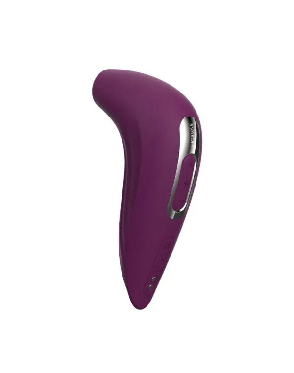 SVAKOM - Pulse Union - Vibrador de presión de aire (con control de aplicación) - Violeta