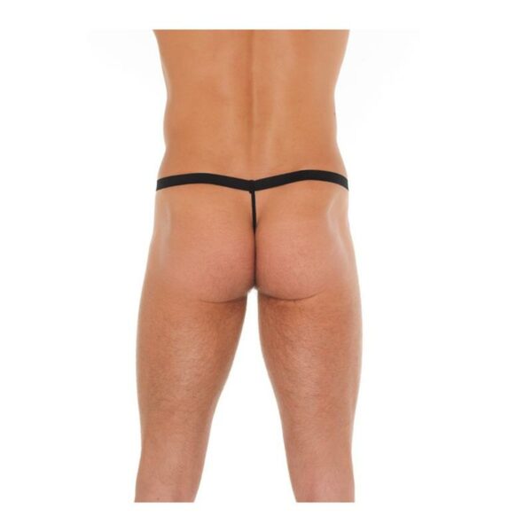 Tanga Marróny Negro Talla Única - Imagen 2