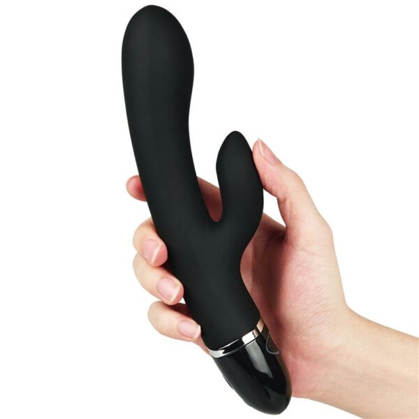 Vibrador O-Sensual Clit Duo Climax Negro - Imagen 6