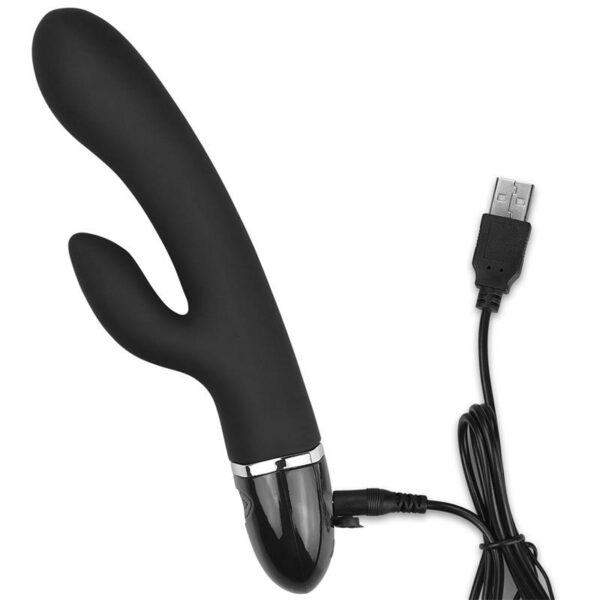 Vibrador O-Sensual Clit Duo Climax Negro - Imagen 7