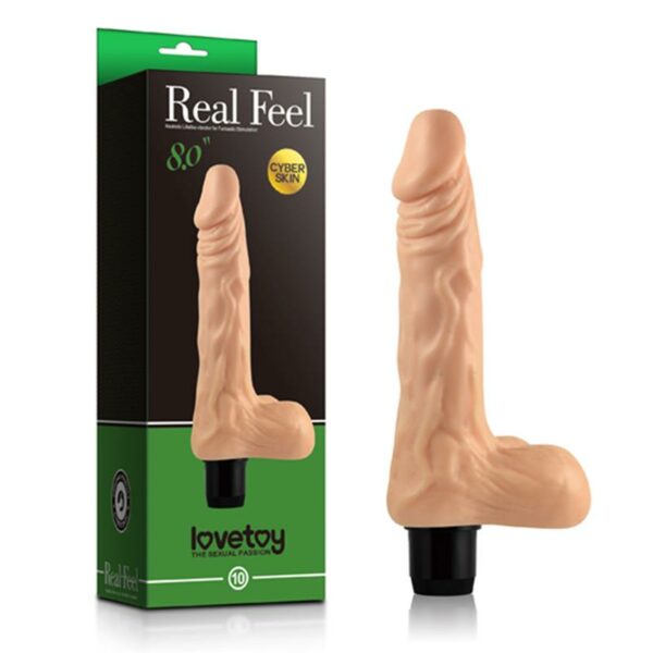 Vibrador Real Feel 8 Natural - Imagen 6