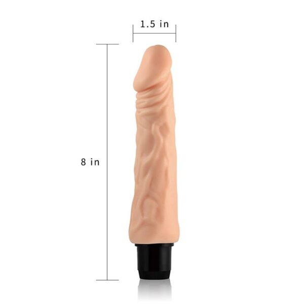 Vibrador Real Feel 8 Natural - Imagen 6