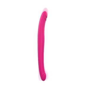 VIBRADOR DOBLE Y SUBE Y BAJA SILICONA ORGASMIC DOUBLE DO