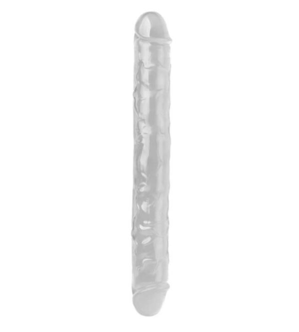 PENE DOBLE CRYSTAL JELLIES CLARO 30'5 CM Dildo