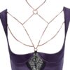 Shelf Bra Push up and Crotchless Suspender Briefs  80B/M - Imagen 6