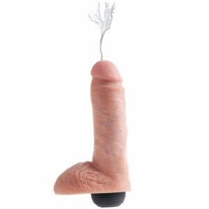 Dildo KING COCK - PENE REALISTICO EYACULADOR NATURAL 20.32 CM