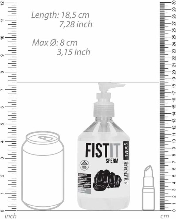 Fist It – Sperm – 500 Ml – Pump