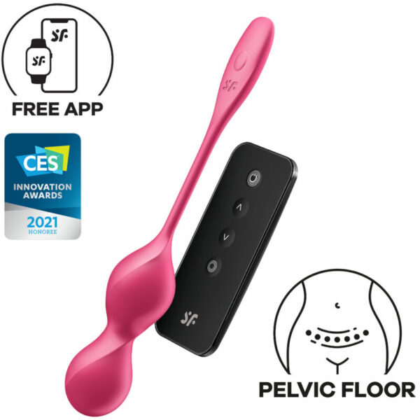 SATISFYER LOVE BIRDS 2 BOLAS KEGEL VIBRADORAS + APP GRATUITA