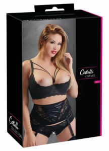 Cottelli Curves - Seductor Sujetador con Aros para Estimular Pezones